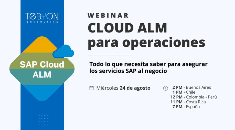 Cloud ALM para Operaciones
